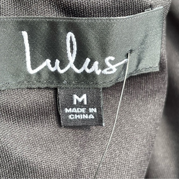 Lulu's Won A Heart Strapless Wide Leg Jumpsuit in black size medium - Picture 13 of 16